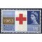 1963, Rotes Kreuz, 3 Werte mit Phosforstreifen, postfrisch (Mi. 362-64y / 80,-)