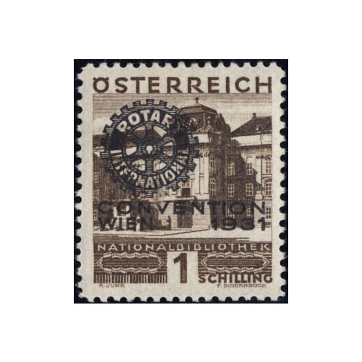 1931, Rotary, 6 Werte, ungebraucht (ANK 518-23 / EUR 300)