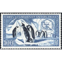 1956, Emperor penguins Mi. 8-9 / 80,-