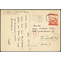 1946-9, 4 Briefe und 4 Karten, davon 6 Belege in die...