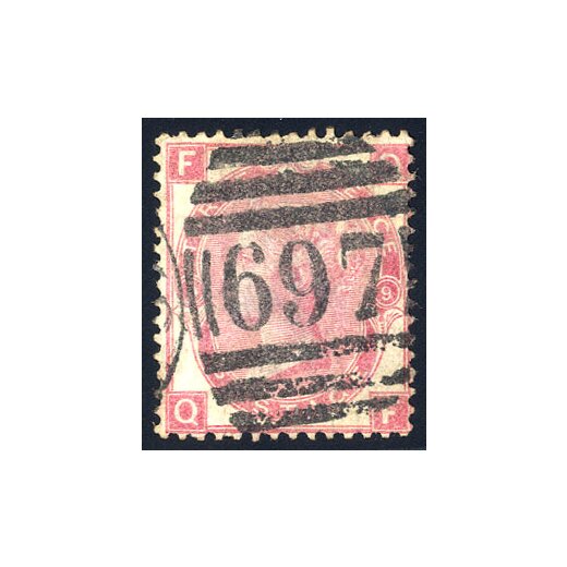 1867/69, 3 P. (U. 33 - SG103 / 60,-)