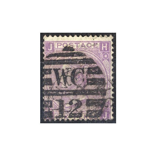 1867/69, 6 P., ohne Bindestrich (U. 34A - SG 105 / 90,-)