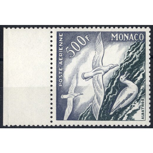1955, 500 Fr violettgrau/gr&uuml;n, Mi. 504 A