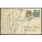 1908, "WELSCHNOFEN 22.7.08" Einkreisstempel auf bildgleicher Ansichtskarte mit 5 H., nachfrankiert mit 10 C., in Interlaken (Schweiz)