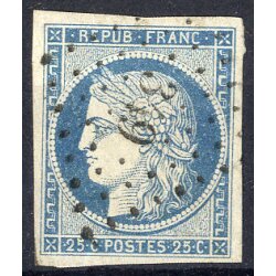 1849, 25 C blau, Unif. 4 / 50,- Mi. 4a / 35,-