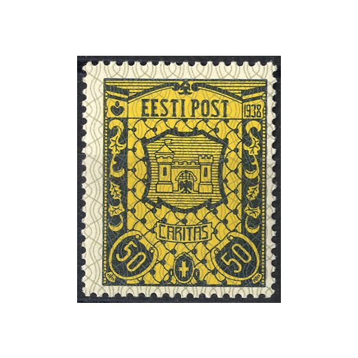 1938, Wappen, 4 Werte (Mi. 131-34 / 50,- U. 154-57 / 65,-)