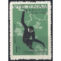 1961, Wildtiere, 4 Werte, ungummiert (Mi. 154-57)