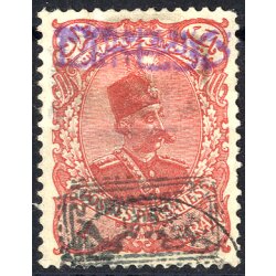 1902, 12 CH. auf 1 Kr. rot mit Provisoire Aufdruck, Mi. 146