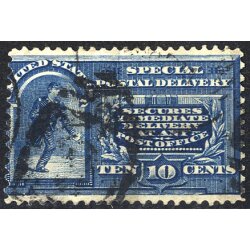 1894, Eilbote, 10 C blau, Mi. 102