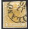 1850, 5 Cent. arancio carico, carta a seta, cert. Goller (Sass. 1i)