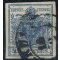 1850, 45 Cent. azzurro ardesia, difetto di clich?, cert. Steiner (Sass. 11)