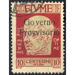 1921, 10 Cent. carminio (S. 176)
