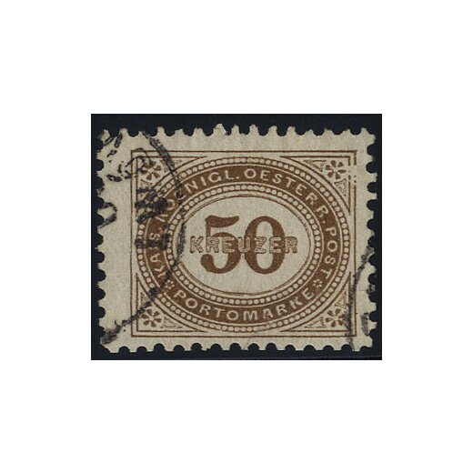 1894/95, Ziffer, 1-50 Kr., 9 Werte (U. 1-9 - ANK 1-9A / 155,-)