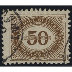 1894/95, Ziffer, 1-50 Kr., 9 Werte (U. 1-9 - ANK 1-9A /...