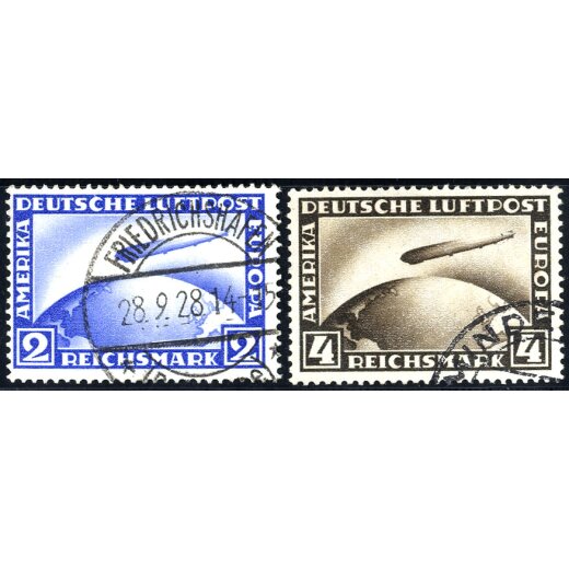 1928, Serie 2 Werte, Mi. 423-424 7 110 Unif. A36-37