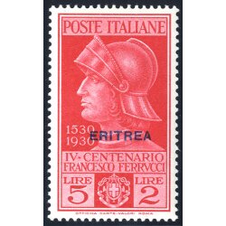 1930, Ferrucci , 5 valori, Sass.+Unif. 165-169