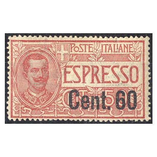 1922, Espresso 60 c. su 50 c., Sass. E6 / 175,- Mi. 148