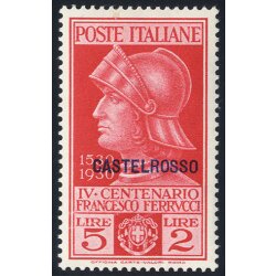 1930, Castelrosso, Ferucci, 5 val. (U.+S. 25-29 / 120,-)