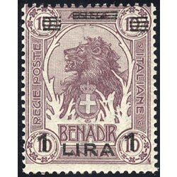 1926, Elefante o Leone - soprastampati, 8 valori, due...