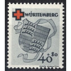 1949, Croce Rossa, 4 val. (Mi. 40-43A / Unif. 40-43 / 160,-)