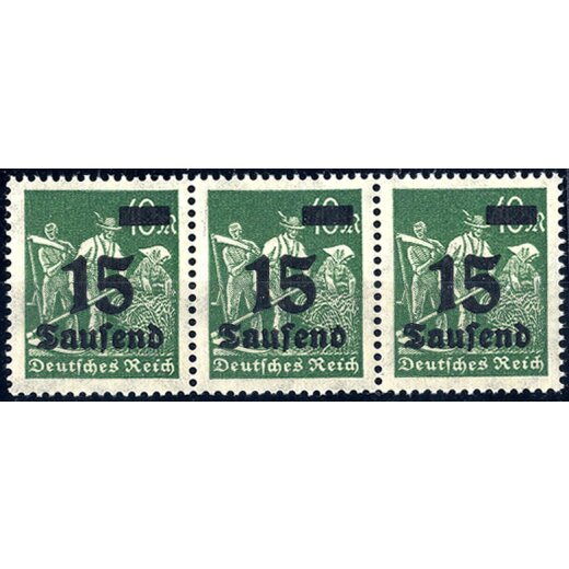 1923, Freimarke mit PF "abgebrochenes d" (Mi.279b)