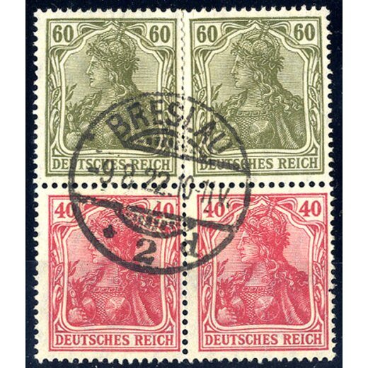 1921, Germania Zusammendrucke (Mi.S25)