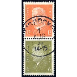 1932, Reichspr&auml;sidenten, Zusammendruck (Mi. S48)