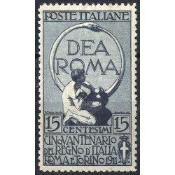 1911, Unit&aacute; d Italia, 4 val. (U. + S. 92-95 / 140,-)