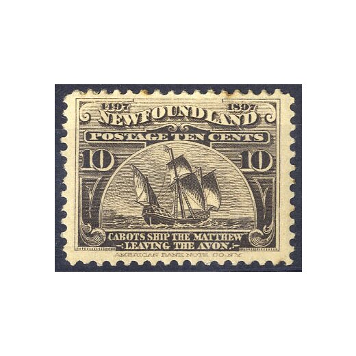 1896, 10 c. sepia, SG 73 / 42,- Mi. 51