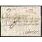1811, lettera del 25.12. per Turin, con timbro rosso 106/VALENCE in periodo Dipartimentale, 11 gr. di peso, doppio porto, Vollmeier P 6