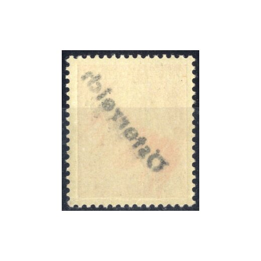 1945, 8 Pfg. orangerot mit kopfstehendem Abklatsch, Attest. Sturzeis, ANK 662