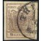 1854, 6 Kr. MPIII braun, Kartonpapier 0,125 mm, Befund Babor VÖB (ANK 4MIII)