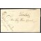 "Lunamatrona" bollo d.c.D in nero su lettera del febbraio 65 per Sanluri (Punti R1)