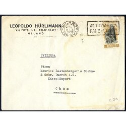 1948, due cartoline illustrate ed una lettera tutte per...