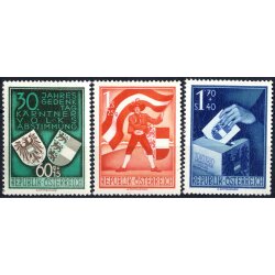 1950, K&auml;rntner Volksabstimmung, 3 Werte (Ank 964-66...