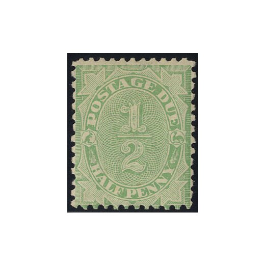 1907, 1/2 P smaragd, Mi. 26 SG D53 / 30,-