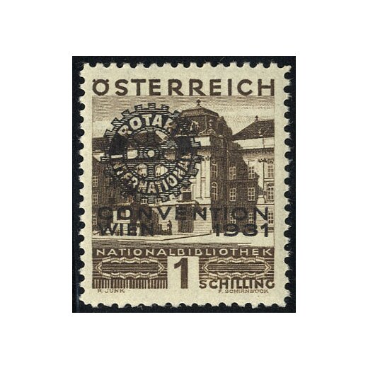 1931, Rotary, 6 valori (U. 389 A-F 750,-)