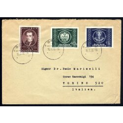 1950, Auslandsbrief von Graz 15.5.1950 nach Turin...