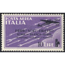 1934, Volo Roma - Buenos Aires, 4 val. (S. A56-59 / 125,-)