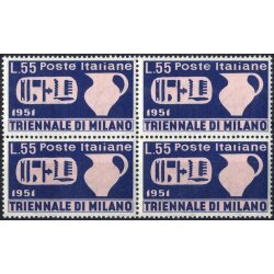 1951, Triennale di Milano serie completa in quartina,...