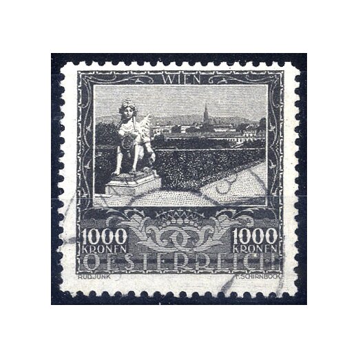 1923, Landeshauptstädte, komplette Serie 9 Werte, Stempel ohne Obligo, ANK 161-174