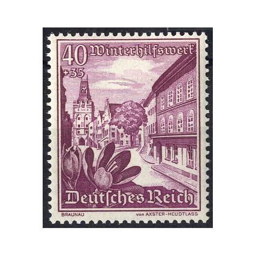 1938, Ostmarklandschaften, 9 Werte, Mi. 675-683 / 100,- Unif. 616-624