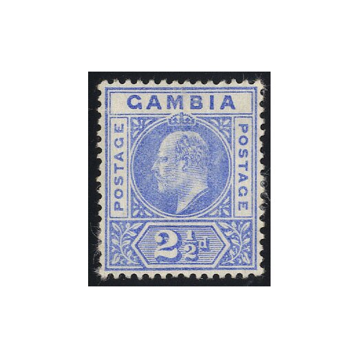 1902, 2 1/2 P blau Mi. 31 SG 48 / 42,-