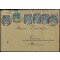 1922, Brief frankiert über 80 Pf von Zwickau am 1.9. nach Como, Mi. 108