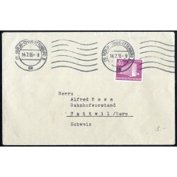1955, Brief von Berlin am 14.2. nach Huttwil (Schweiz),...