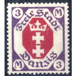 1921, Serie komplett 14 Werte, 5 Pf b&uuml;gig, Mi. 73-86