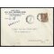 1955, Siracusana, 100 Lire stelle su lettera espresso doppio porto da Casale Monferrato 8.10.1957 per Vigevano (Sass. 785)