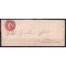 1863, 5 Soldi rosa, su lettera da Venezia il 7.4., per Padova, (Sass. 38- ANK 16)