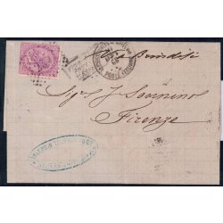 1868, Lettera da Alessandria d Egitto 10.10.1867 coi...