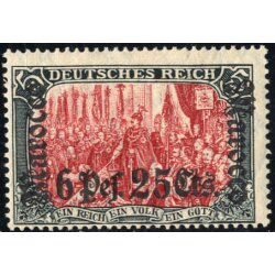 1906, 6 Pes. 25 Cts., periziato Richter (Mi. 45 / 130 EUR)